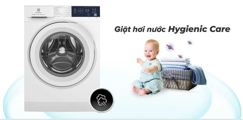 Diệt 99,9% vi khuẩn và các tác nhân gây dị ứng với công nghệ Hygienic Care