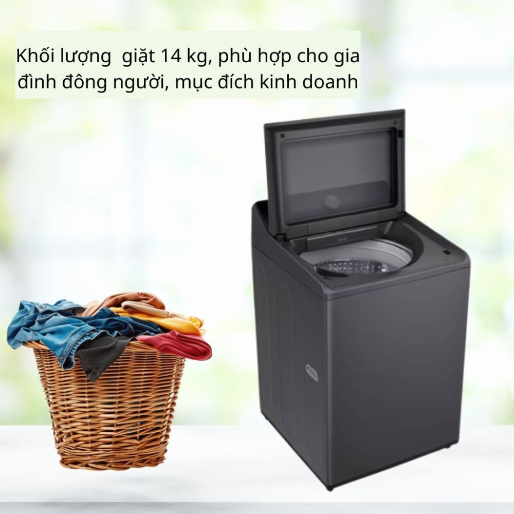 Máy giặt LG AI DD Inverter 14 kg T2314DX5G - Hàng chính hãng