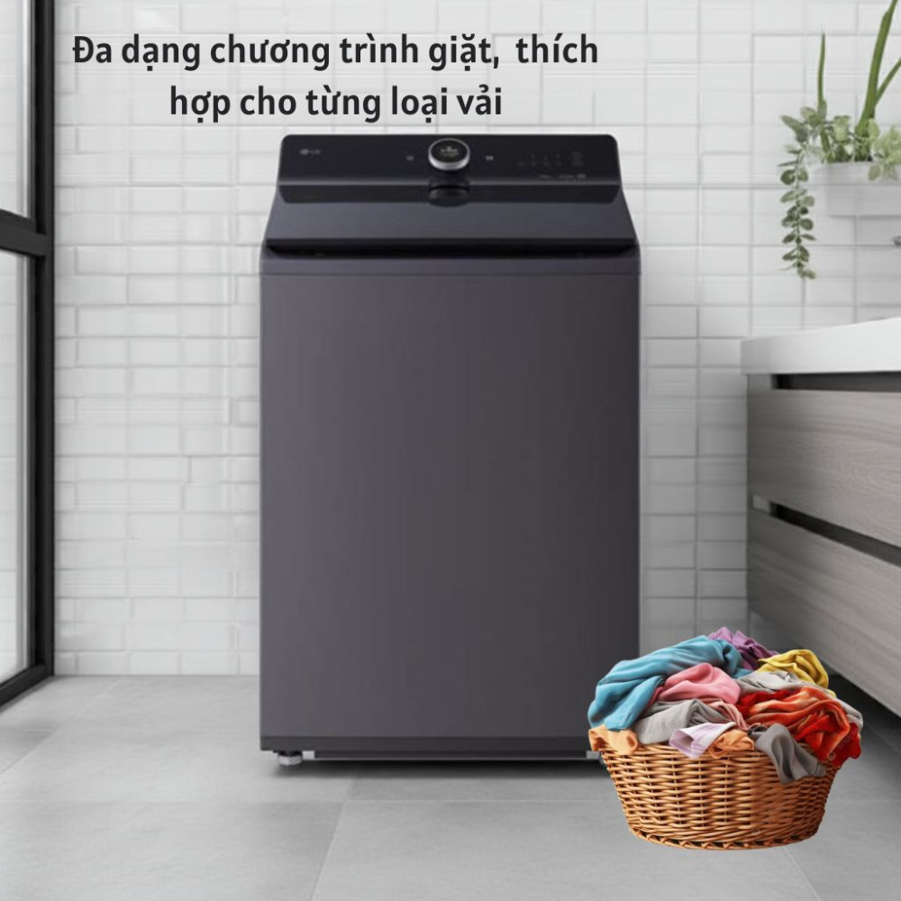 Đa dạng chương trình giặt, cho bạn tùy chọn
