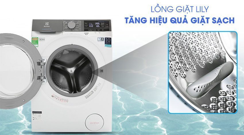 Máy giặt lồng ngang Electrolux EWF1023BEWA với lồng giặt Lily