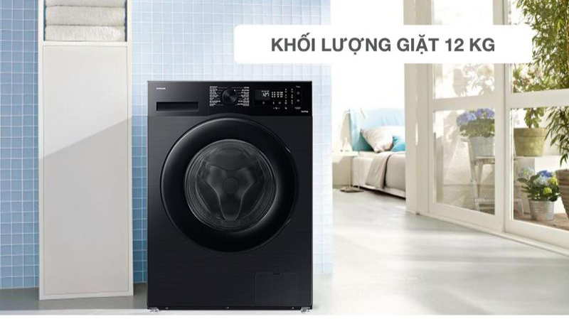 Khối lượng giặt phù hợp cho gia đình đông thành viên