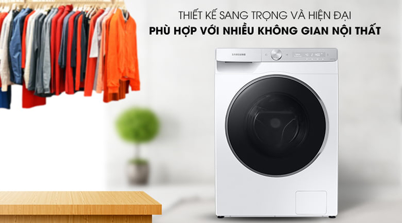 Máy giặt cửa trước sang trọng, tinh tế, tiện dụng