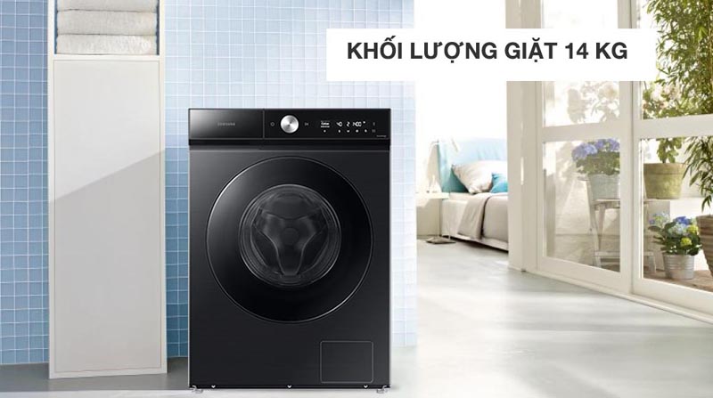 Khối lượng giặt phù hợp cho gia đình đông thành viên