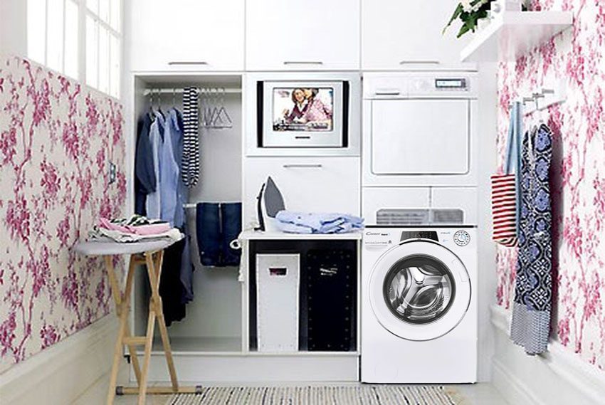 Ứng dụng của Máy giặt sấy Inverter Candy ROW 4966DWHC/1-S