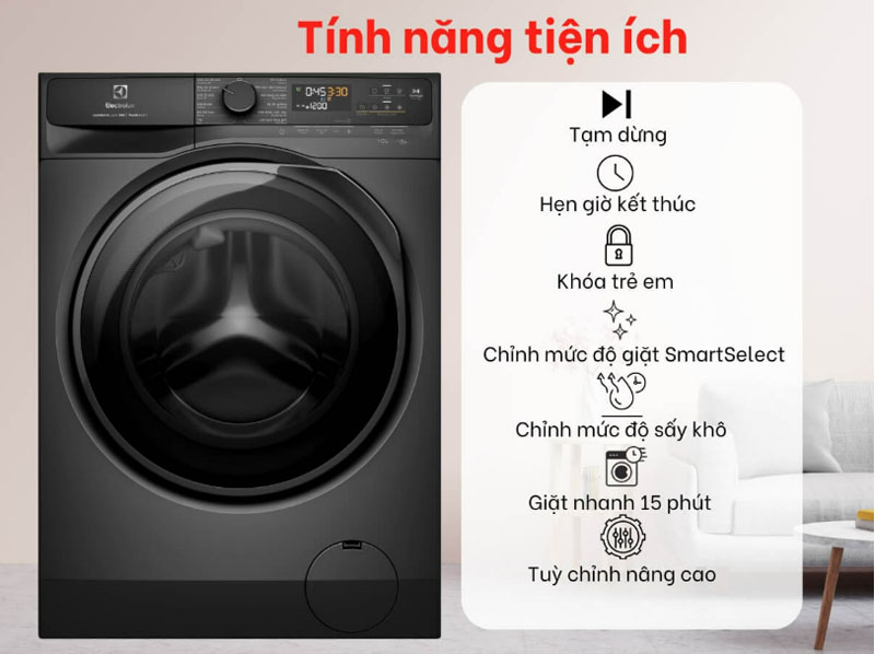 Được trang bị nhiều tính năng thông minh khác