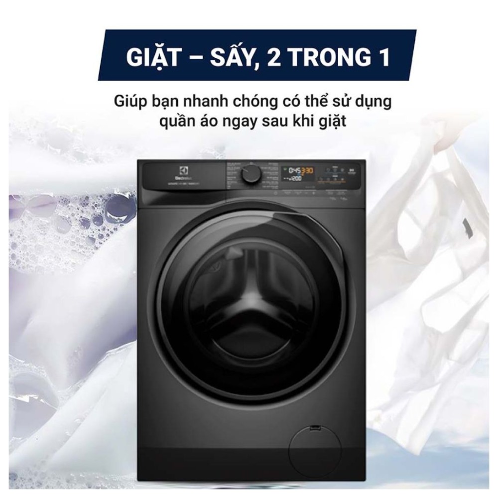 Máy giặt sấy Electrolux inverter 10/7 Kg EWW1023P5SC - Hàng chính hãng