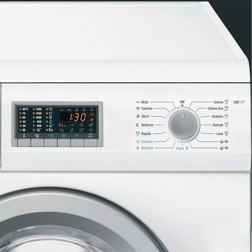 Bảng điều khiển của máy giặt sấy kết hợp Hafele LSE147 536.94.557
