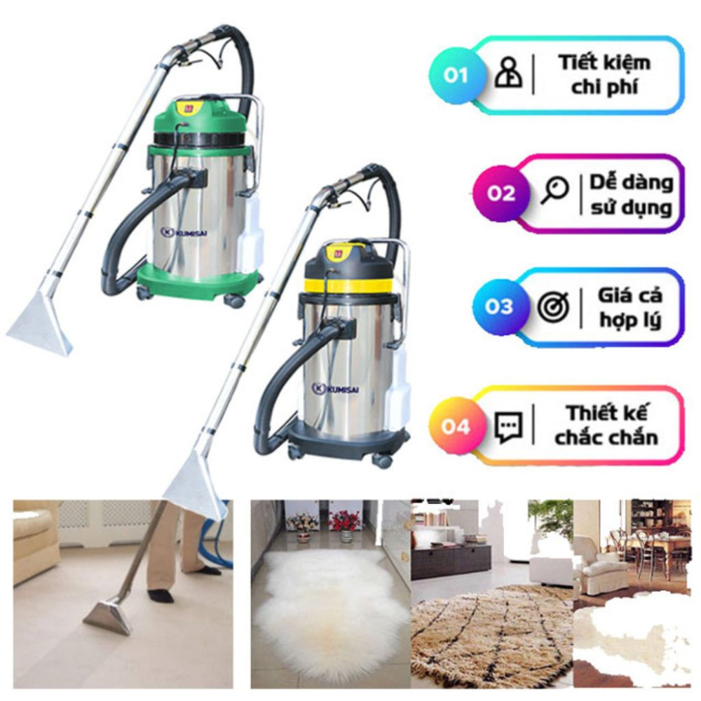 Máy giặt thảm Kumisai KMS401C - Hàng chính hãng
