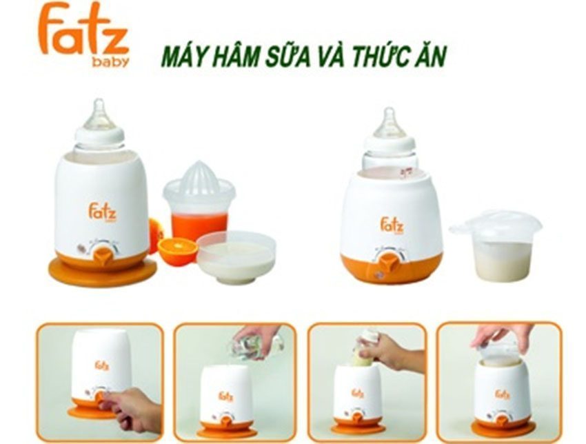 Chức năng của máy hâm sữa 4 chức năng FatzBaby FB3002SL
