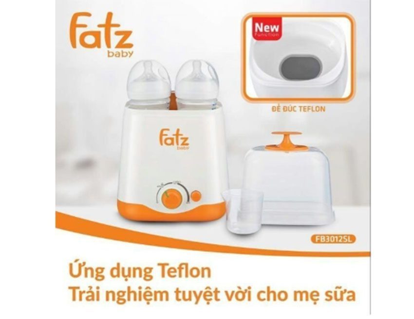 Máy hâm sữa FatzBaby FB3012SL với công nghệ Teflon