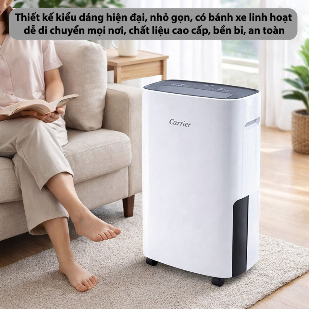 Máy hút ẩm Carrier CDHM-C018LMPB - Hàng chính hãng