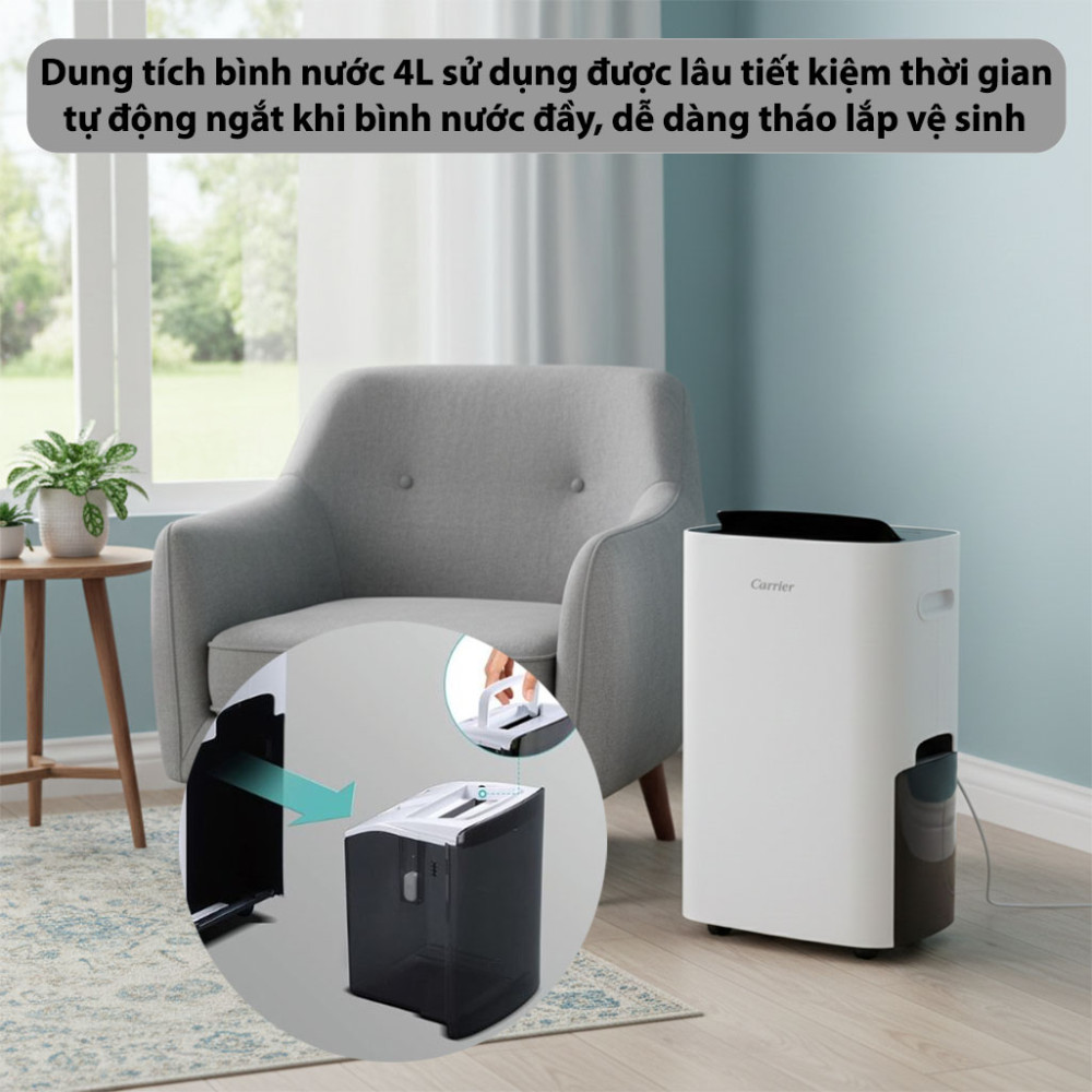 Máy hút ẩm Carrier CDHM-C020LMOB - Hàng chính hãng