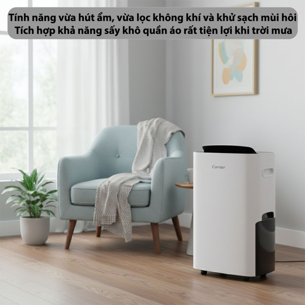 Máy hút ẩm Carrier CDHM-C020LMOB - Hàng chính hãng