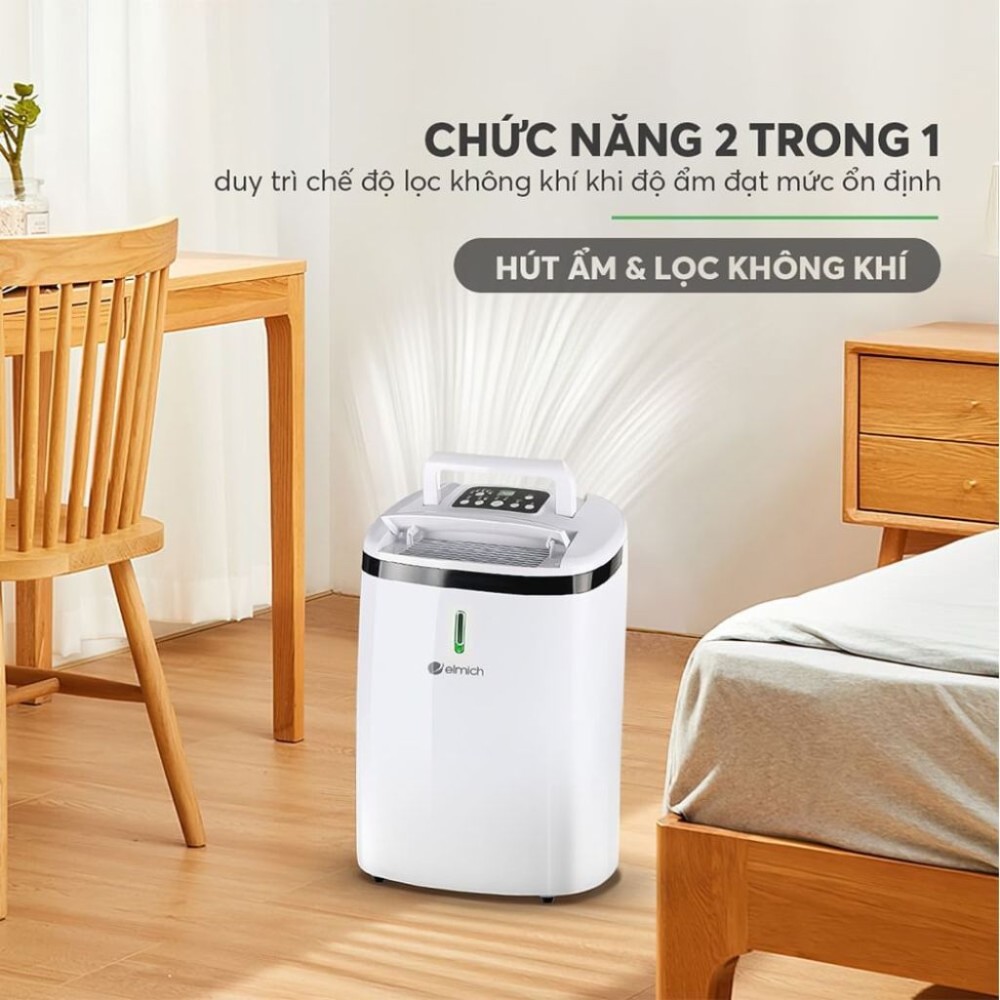 Máy hút ẩm không khí Elmich DE-3923 - Hàng chính hãng