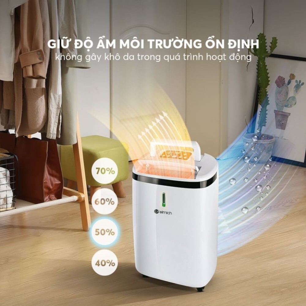 Máy hút ẩm không khí Elmich DE-3923 - Hàng chính hãng
