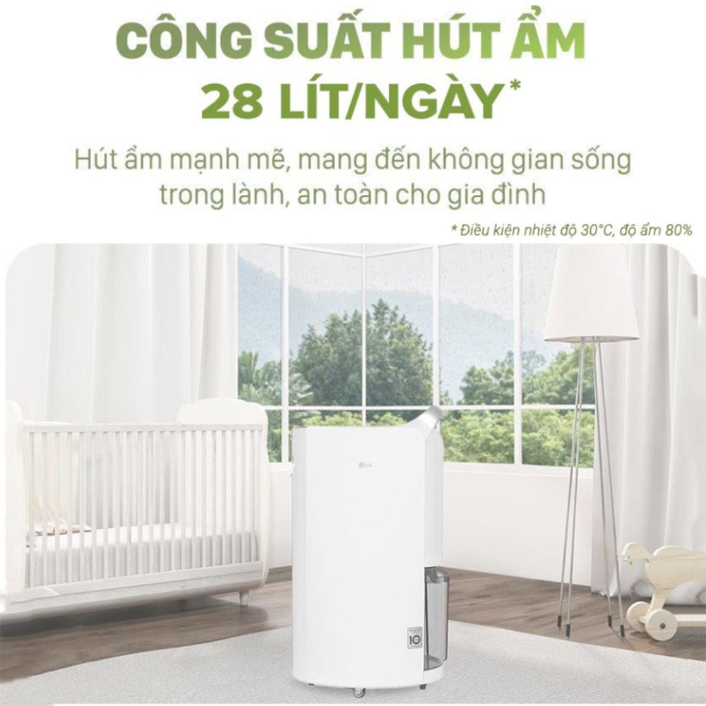 Máy hút ẩm LG Dual Inverter MD16GQSE0.ABAE - Hàng chính hãng