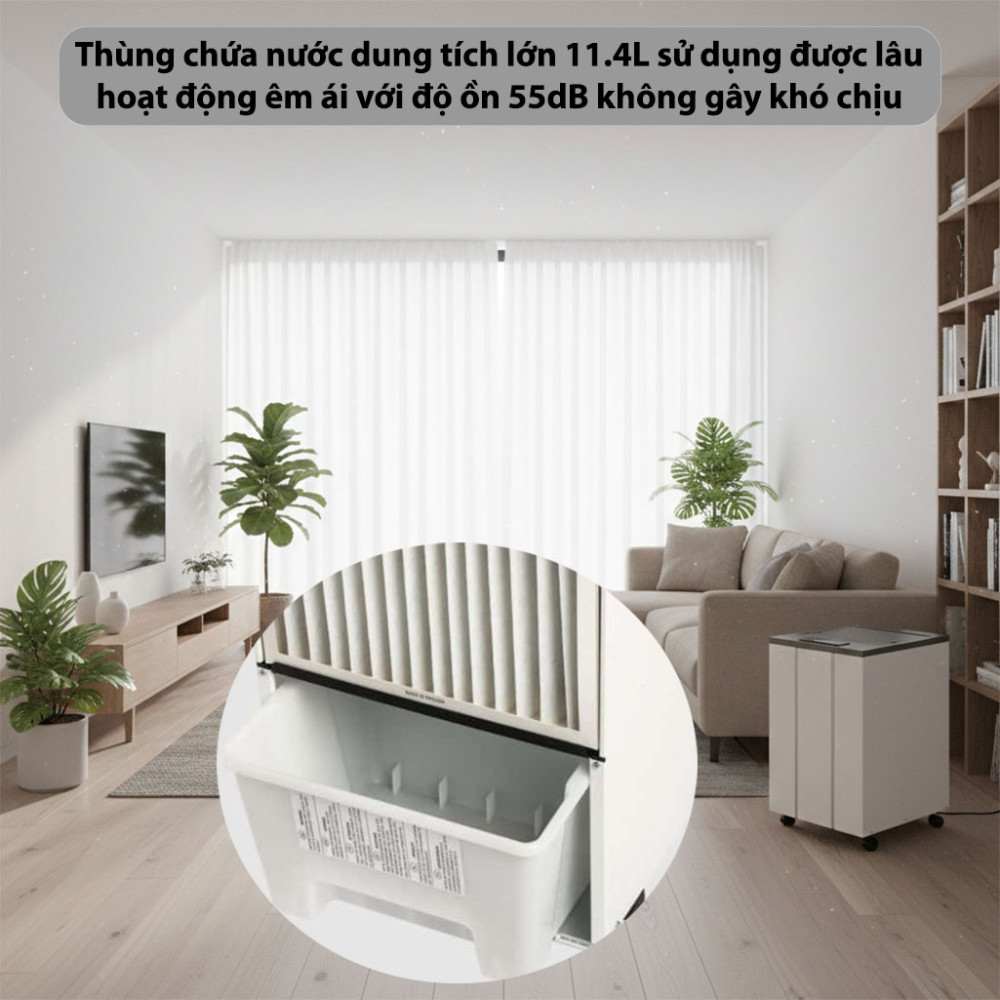 Máy hút ẩm Wood's LD40 - Hàng chính hãng