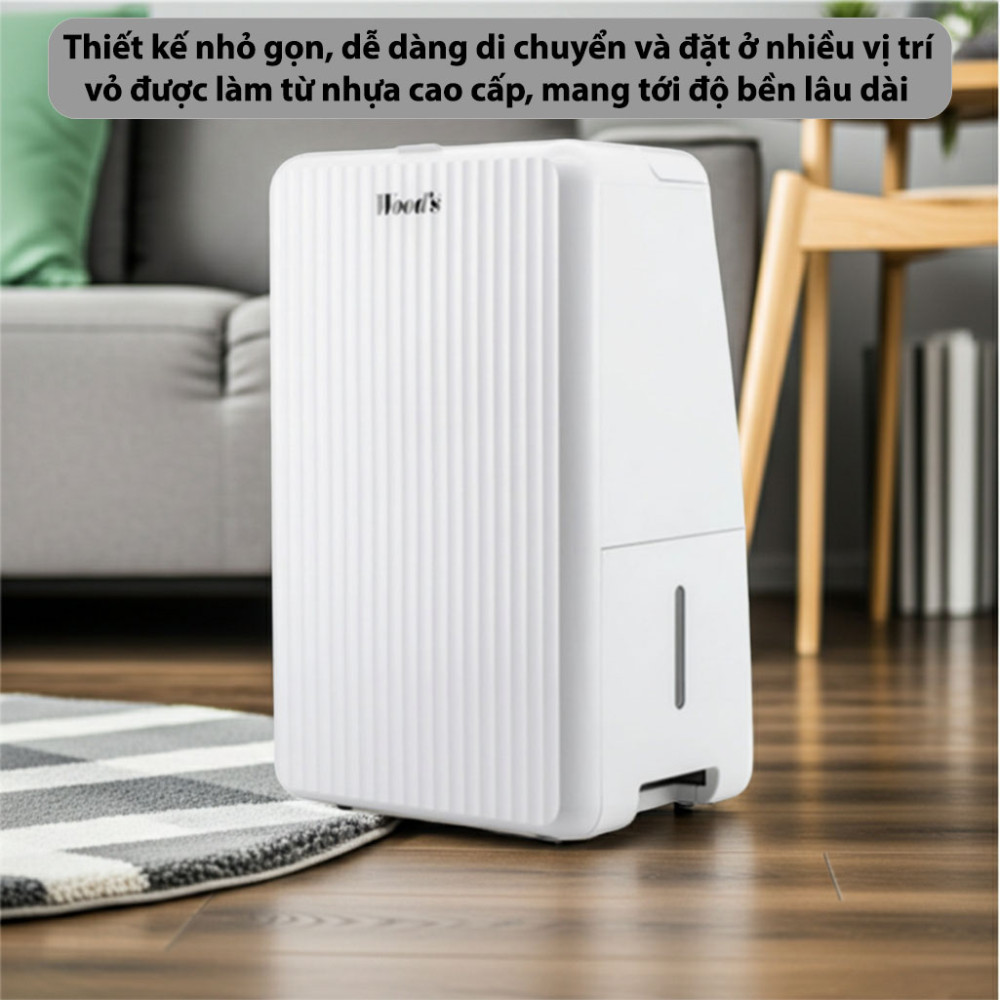 Máy hút ẩm Wood’s MRD10 - Hàng chính hãng