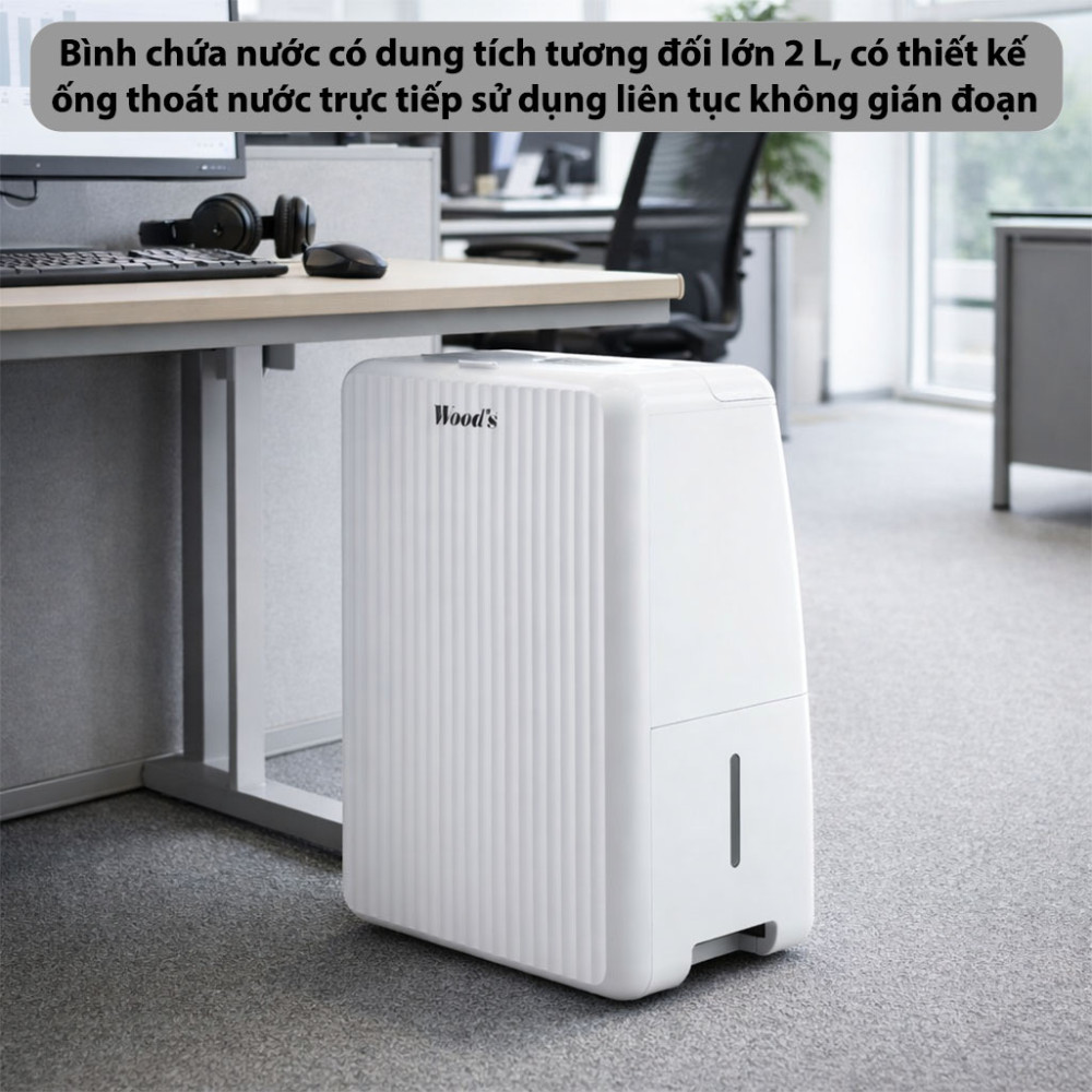 Máy hút ẩm Wood’s MRD10 - Hàng chính hãng
