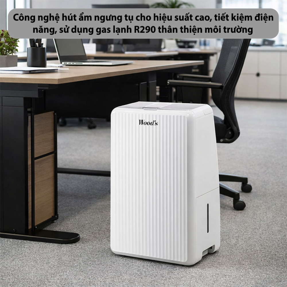 Máy hút ẩm Wood’s MRD10 - Hàng chính hãng