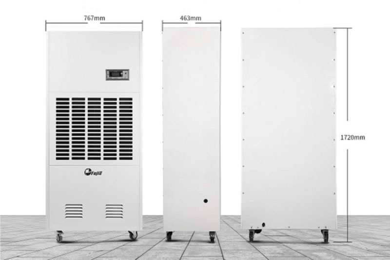 Kích thước của máy hút ẩm FujiE ACD10S