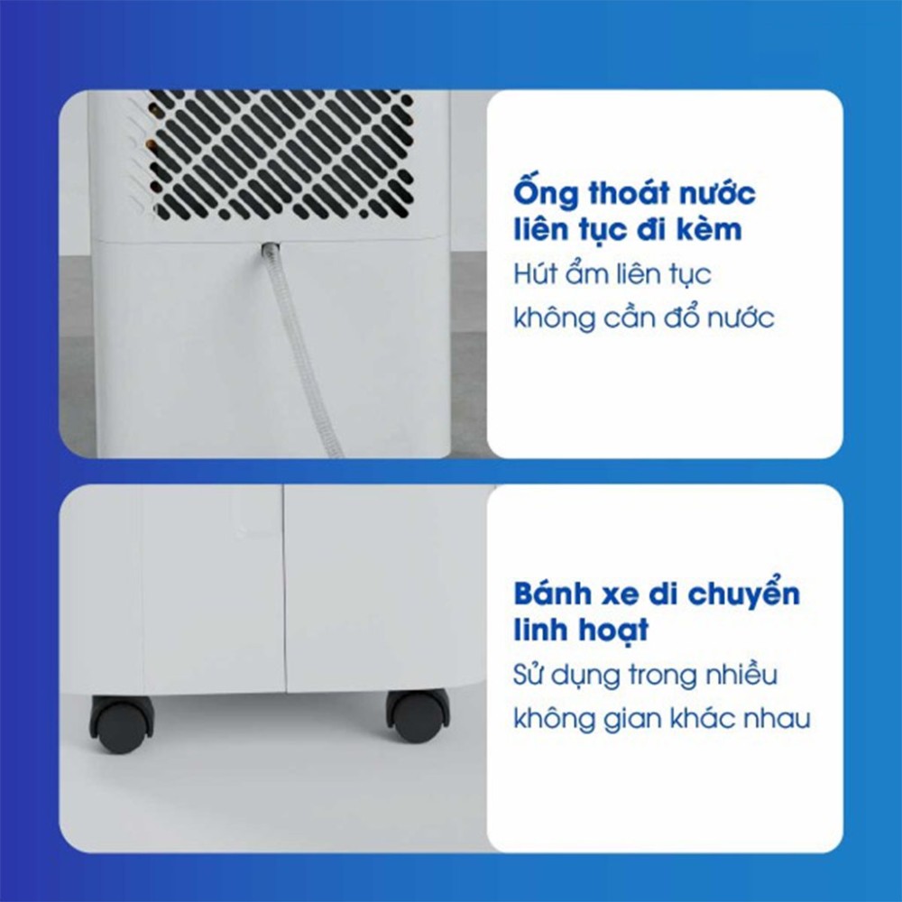 Máy hút ẩm dân dụng Fujihome DH12LITE - Hàng chính hãng