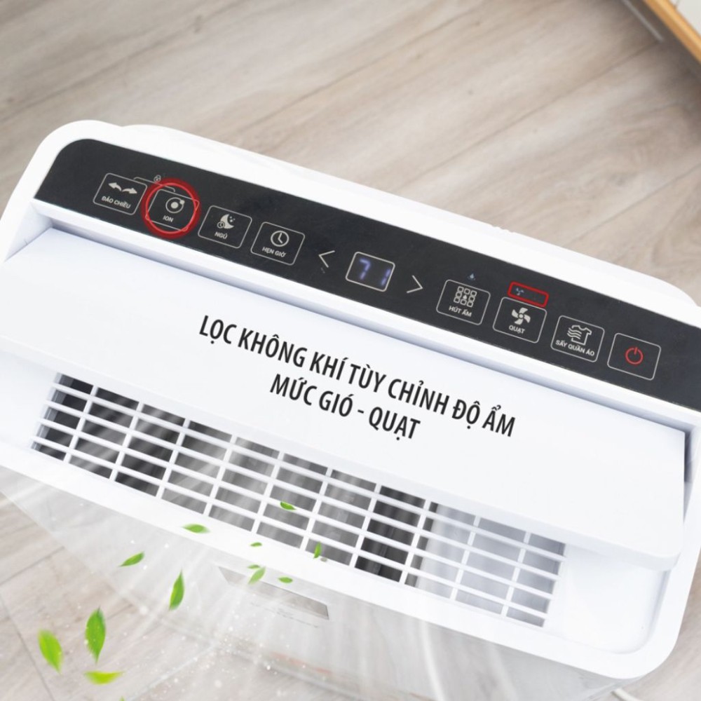 Máy hút ẩm kết hợp lọc không khí Kalpen Q1  - Hàng chính hãng
