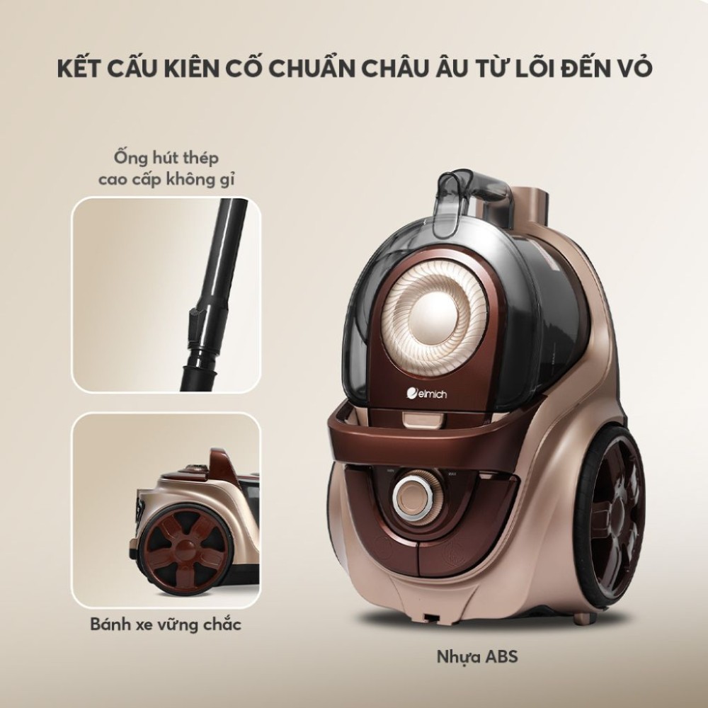 Máy hút bụi Elmich VCE-9303 - Hàng chính hãng