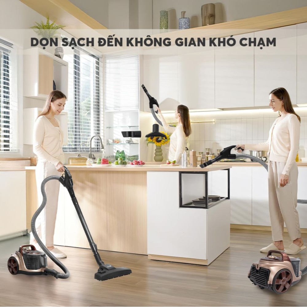 Máy hút bụi Elmich VCE-9303 - Hàng chính hãng