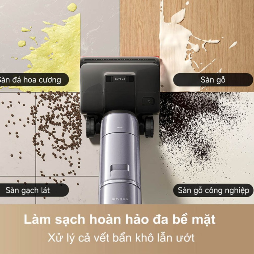 Máy hút bụi lau nhà cầm tay Dreame H16 Pro Steam - Hàng chính hãng