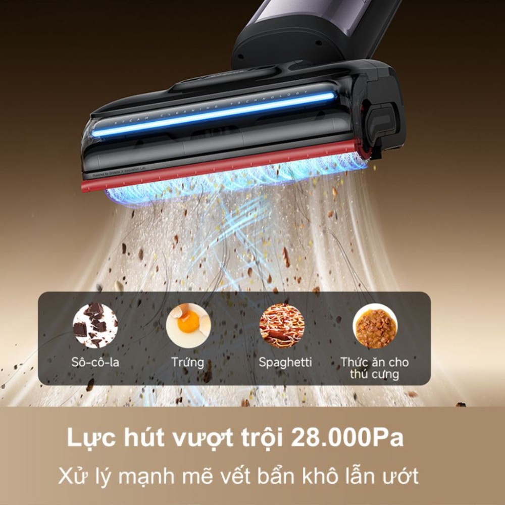 Máy hút bụi lau nhà cầm tay Dreame H16 Pro Steam - Hàng chính hãng