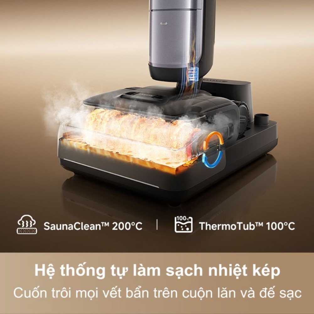 Máy hút bụi lau nhà cầm tay Dreame H16 Pro Steam - Hàng chính hãng