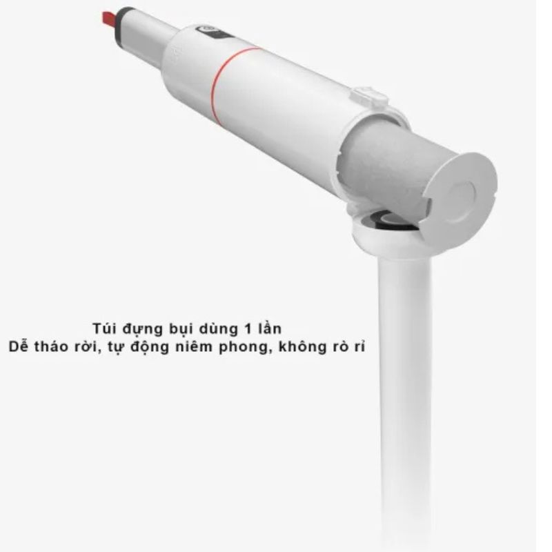 Túi đựng bụi dễ dàng tháo rời để vệ sinh