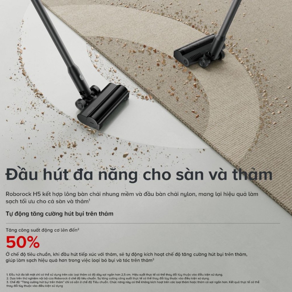 Máy hút bụi cầm tay không dây Roborock H8D1A51-01 - Hàng chính hãng