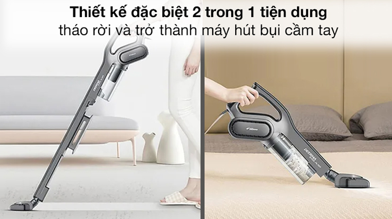 Thiết kế đặc biệt 2 trong 1 tiện dụng di chuyển linh hoạt