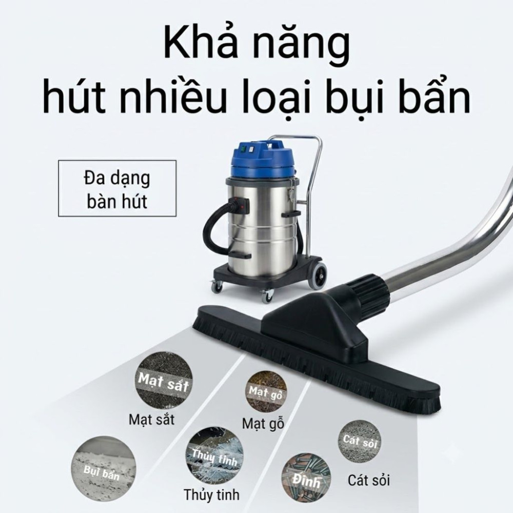 Máy hút bụi công nghiệp CleproX X-2/70 - Hàng chính hãng