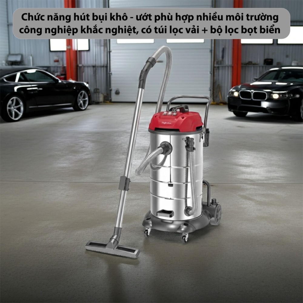 Máy hút bụi công nghiệp Fujihome VC90N - Hàng chính hãng