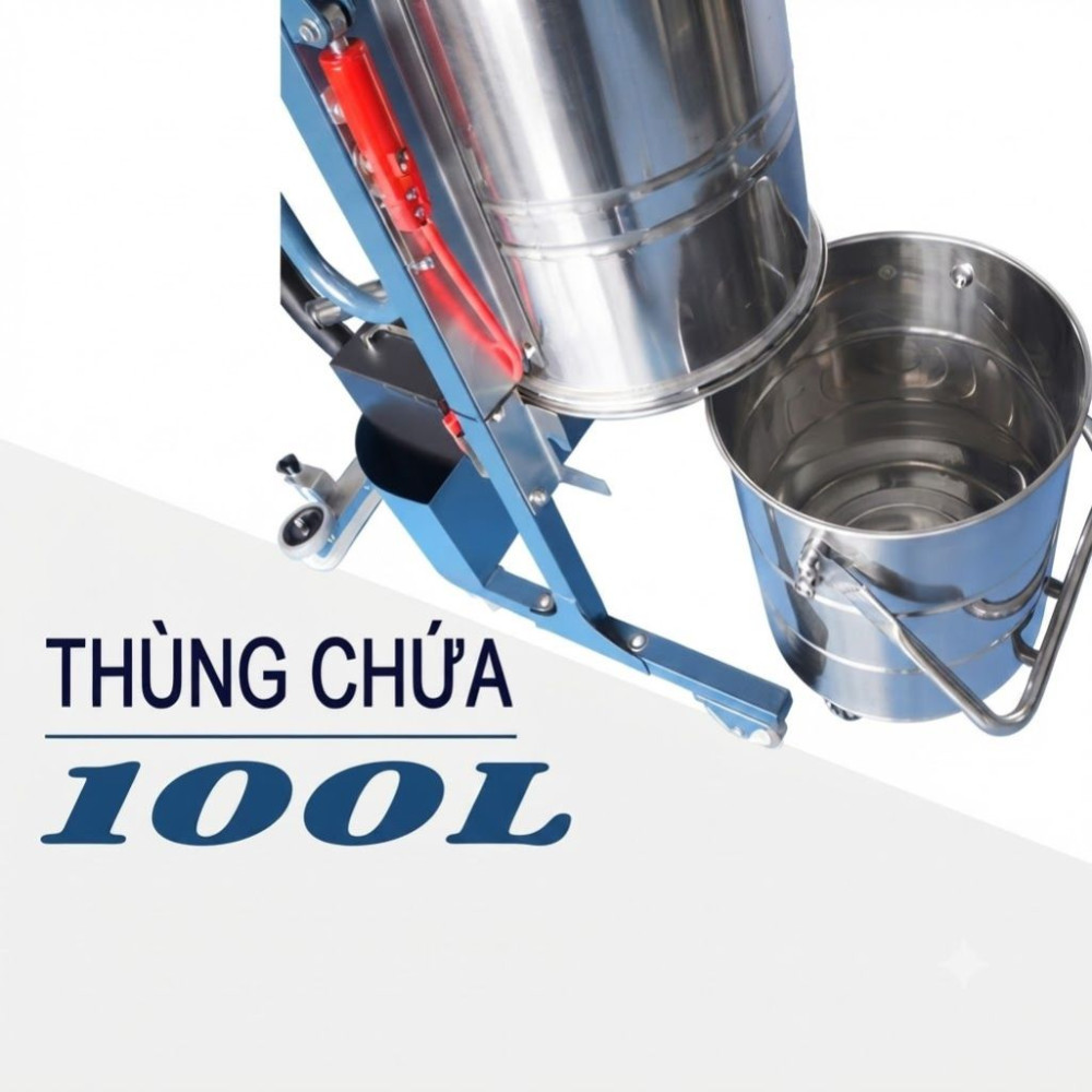 Máy hút bụi công nghiệp chạy acquy Kumisai KMS67 - Hàng chính hãng