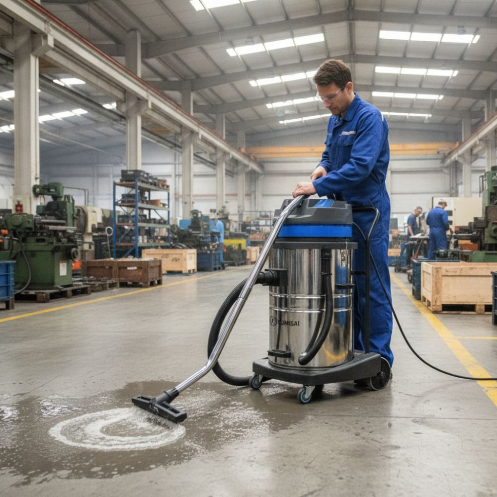 Máy hút bụi công nghiệp Kumisai KMS70A - Hàng chính hãng
