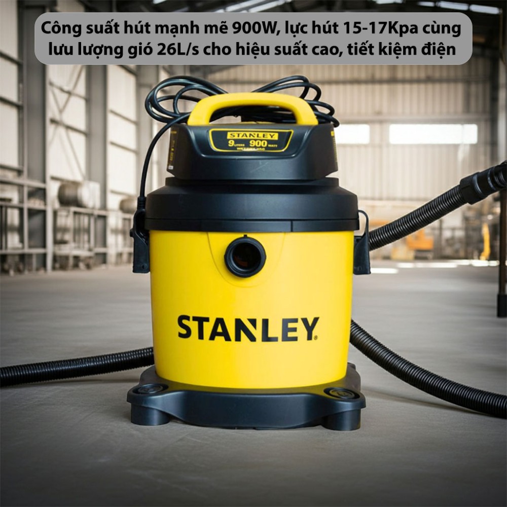 Máy hút bụi công nghiệp Stanley SL19128PA - Hàng chính hãng