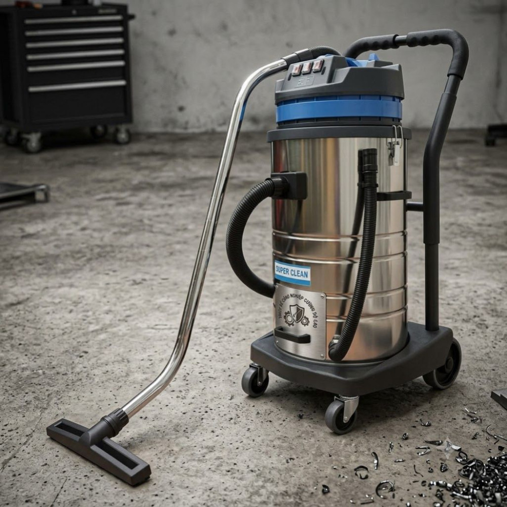 Máy hút bụi công nghiệp Supper Clean SC80 - Hàng chính hãng
