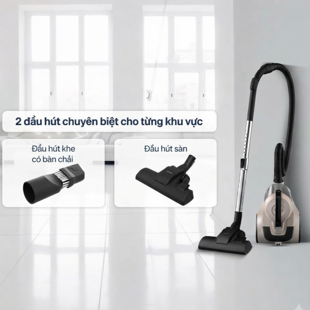 Máy hút bụi dạng hộp Philips XB1012/10 - Hàng chính hãng