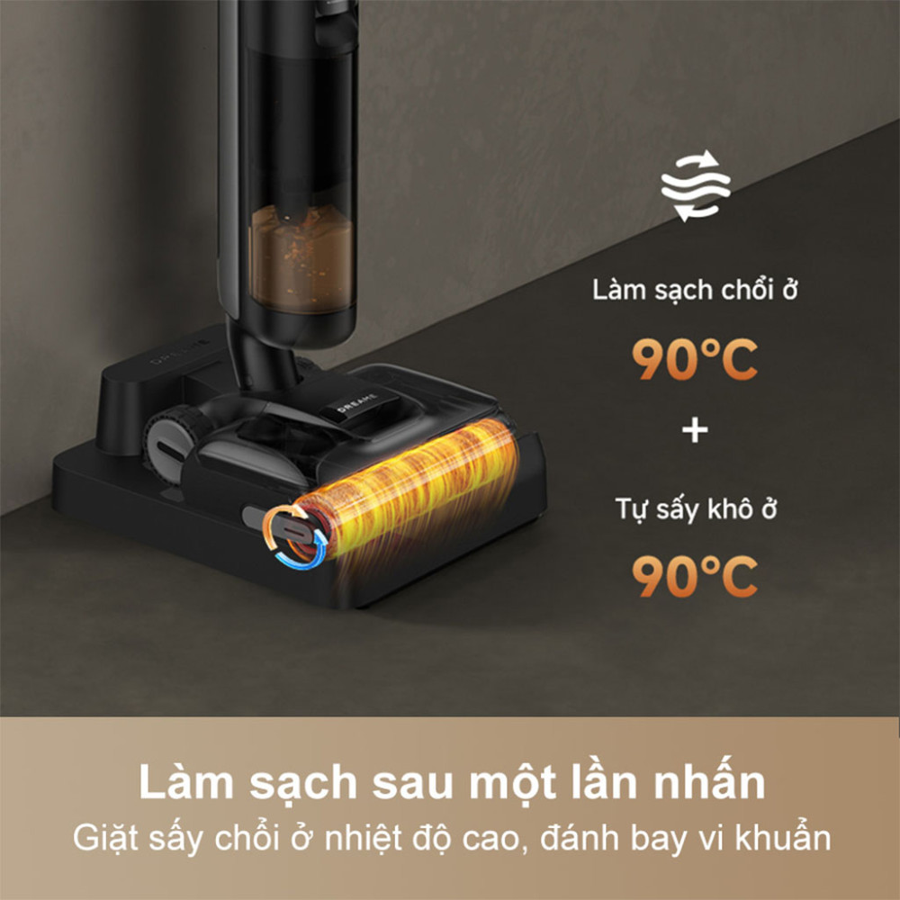 Máy hút bụi khô và ướt Dreame H12S FlexReach - Hàng chính hãng