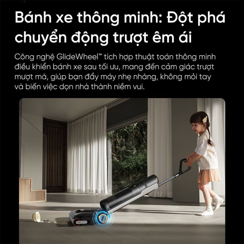Máy hút bụi khô và ướt Dreame H13S FlexReach - Hàng chính hãng