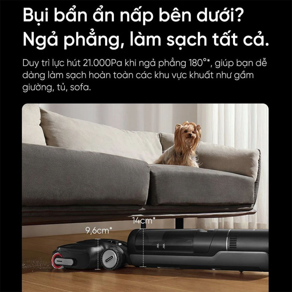 Máy hút bụi khô và ướt Dreame H13S FlexReach - Hàng chính hãng