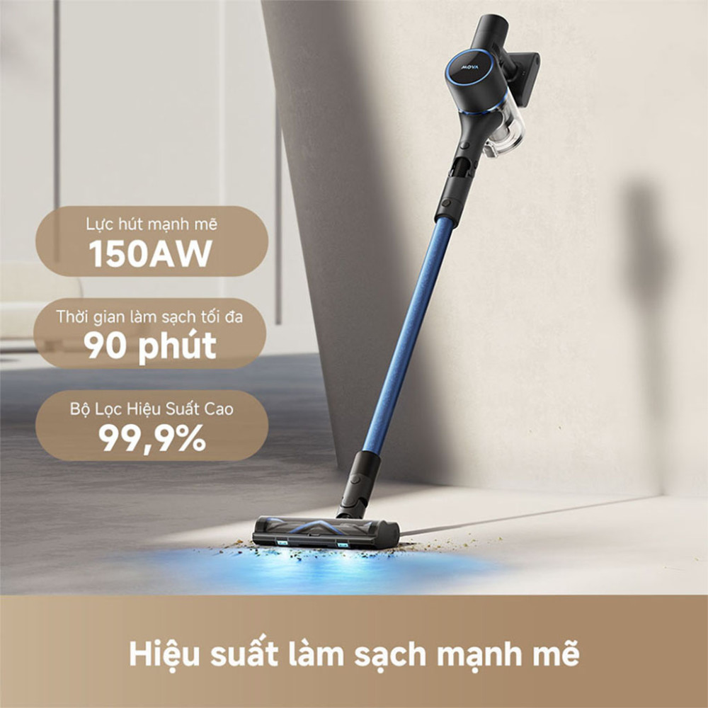 Máy hút bụi không dây Dreame Mova S4 Detect - Hàng chính hãng