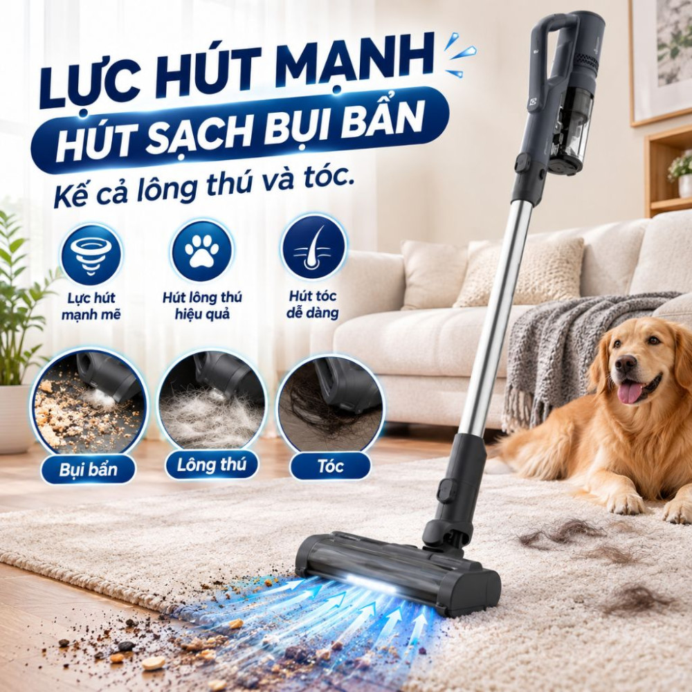 Máy hút bụi không dây Electrolux EFP52212DB - Hàng chính hãng