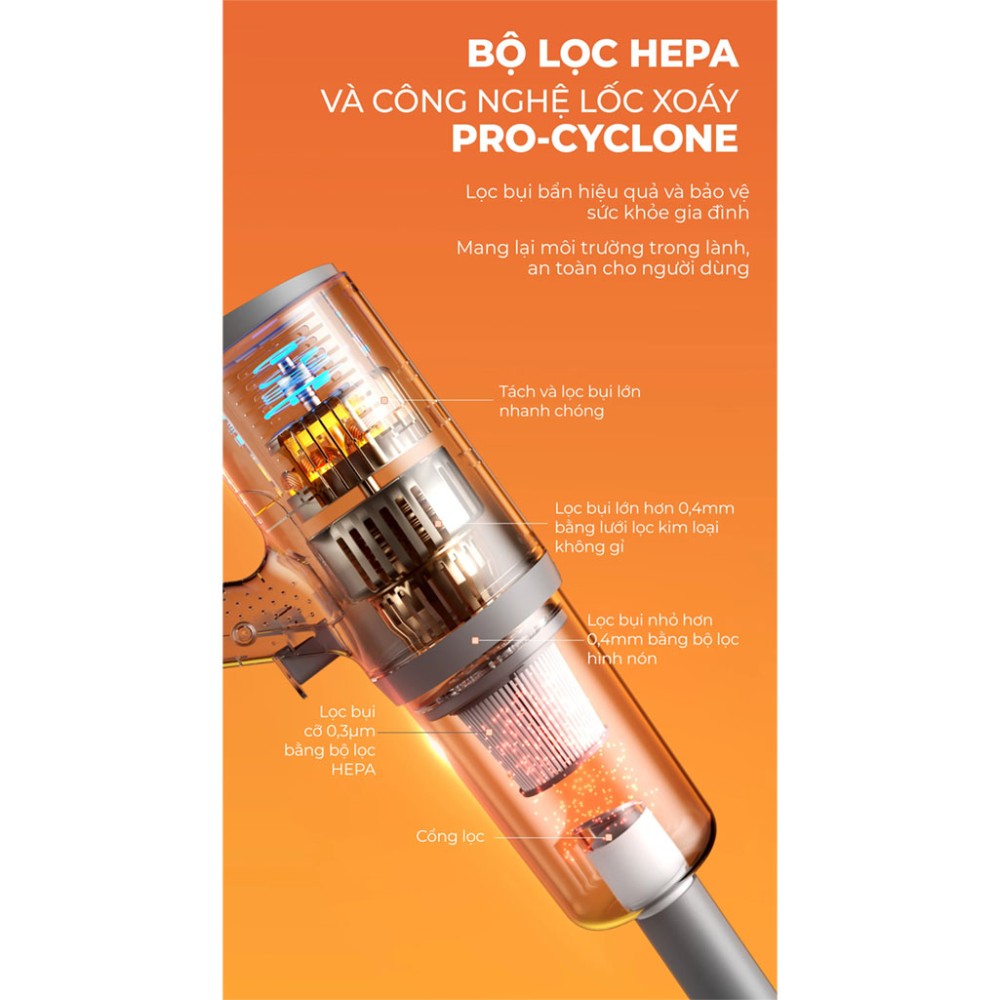Máy hút bụi không dây Magic A-061 - Hàng chính hãng