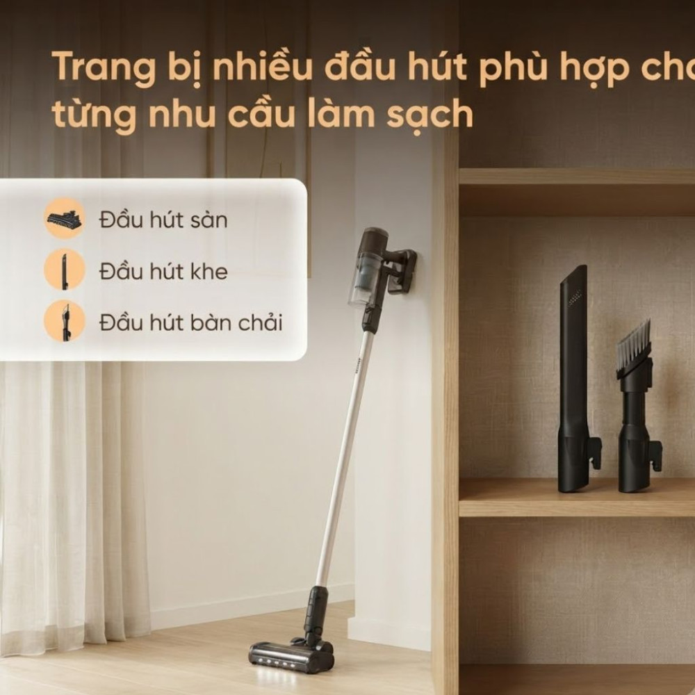 Máy hút bụi không dây Philips XC3131/01 - Hàng chính hãng