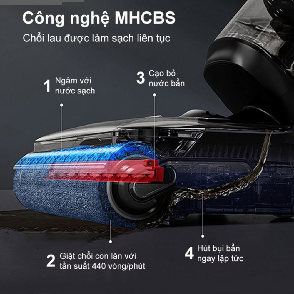 Máy hút bụi lau nhà Tineco Floor One S6 FW111300ID - Hàng chính hãng